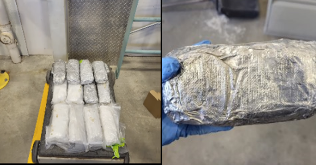 Incautación de metanfetamina: 24 libras decomisadas en el puerto de entrada de Santa Teresa