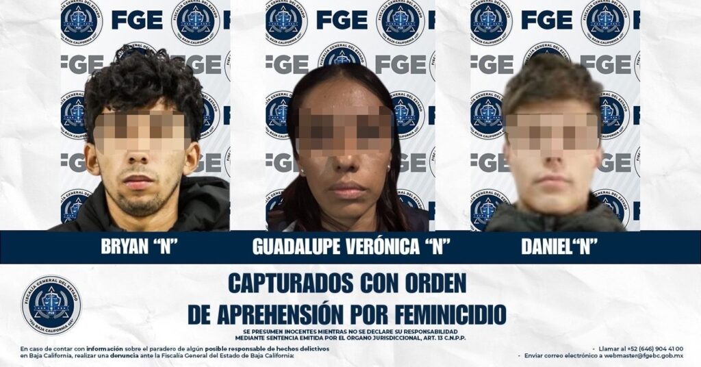 Feminicidio de Emilia Ortega: Detienen a Tres Implicados en Tijuana