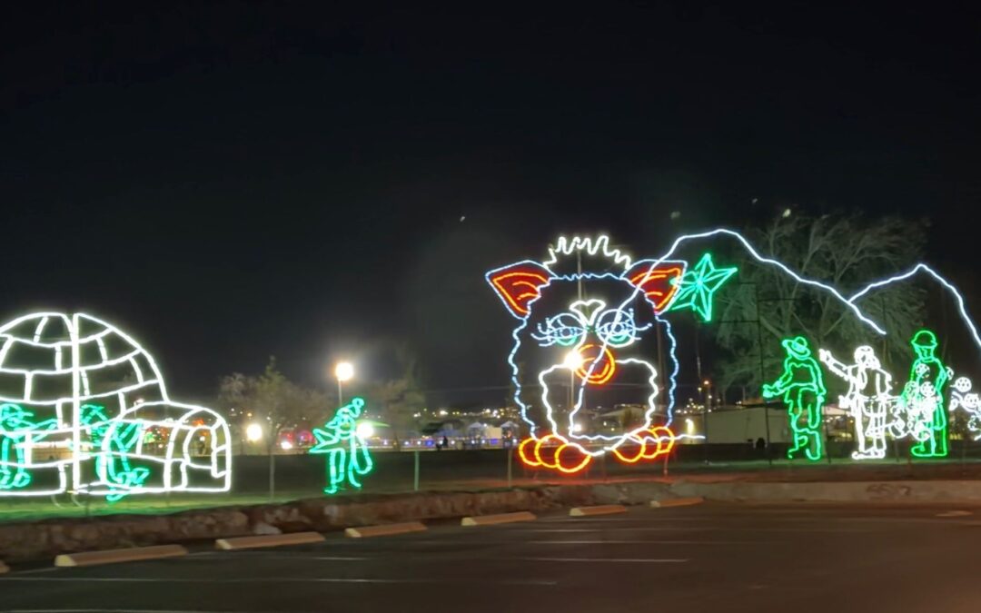 Luces Deslumbrantes en el Parque Ascarate: Un Inicio Navideño Magico con Drones y Un Desfile Canino