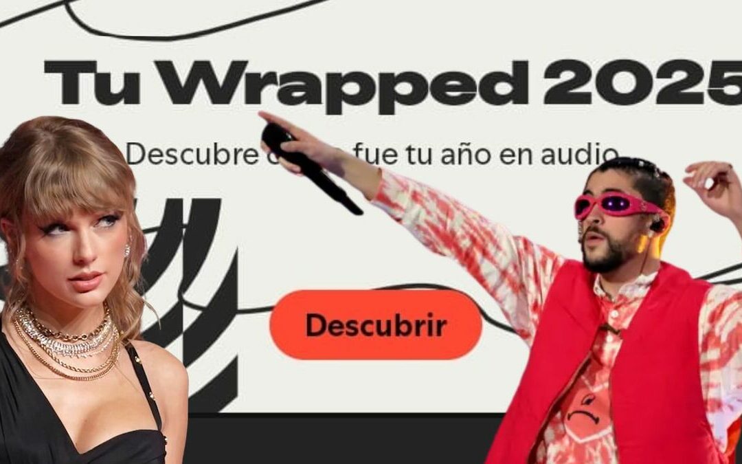 Bad Bunny Encabeza el Spotify Wrapped 2025: Huntrix y Taylor Swift en el Top Global