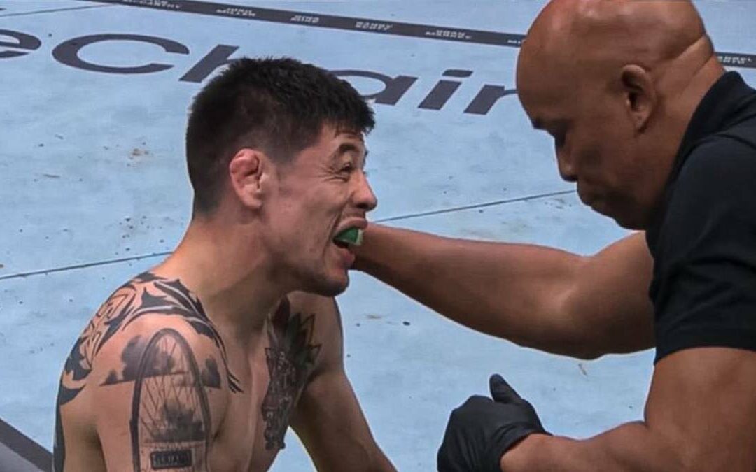 Brandon Moreno sufre nocaut técnico ante Tatsuro Taira en una noche desafortunada