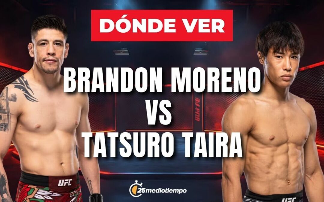 Brandon Moreno y Tatsuro Taira: Todo sobre la pelea UFC 323 en México