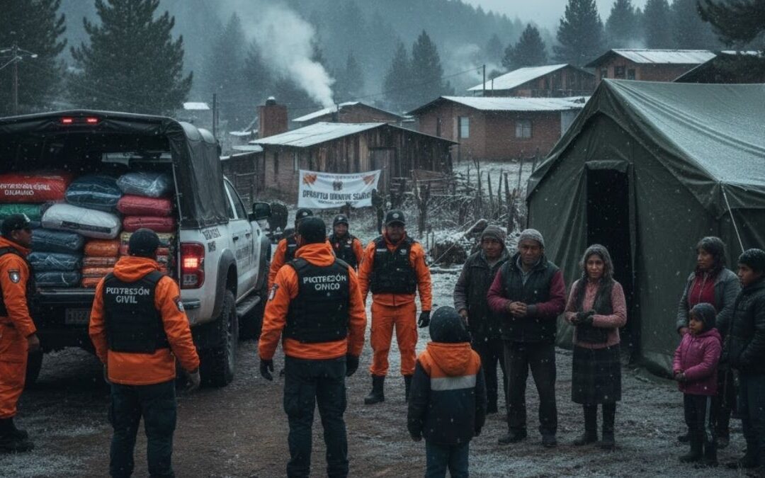 Protección Civil Implementará Operativo de Prevención por el Frío en Durango