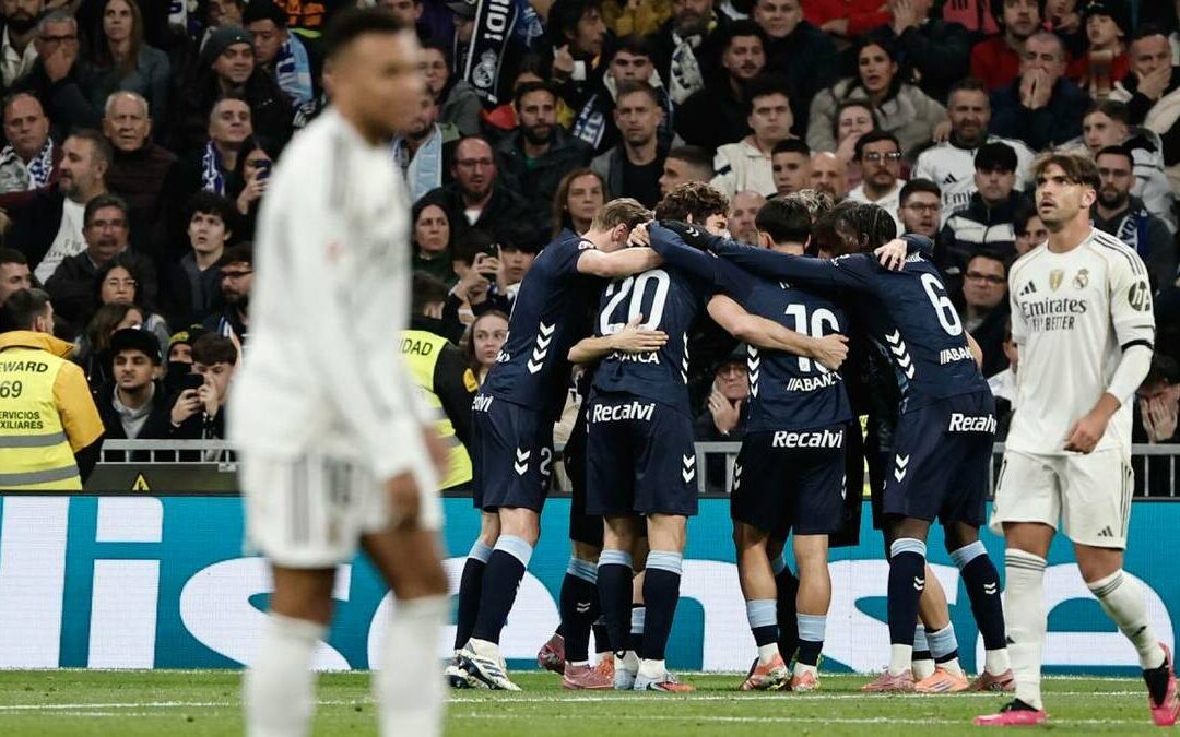 ¡Sorpresa! El Real Madrid sucumbe ante el valiente Celta de Vigo en casa