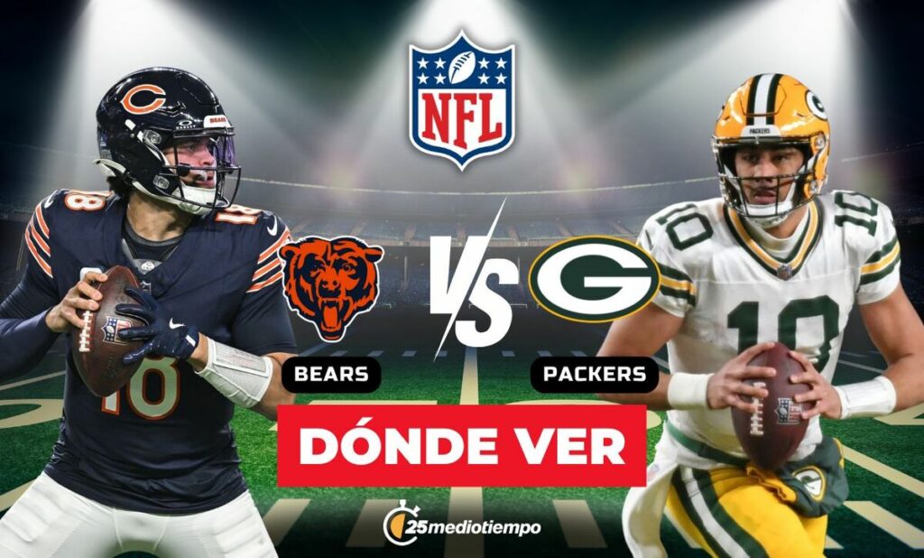 Chicago Bears vs. Green Bay Packers: Sigue el partido en vivo de la Semana 14 de la NFL 2025