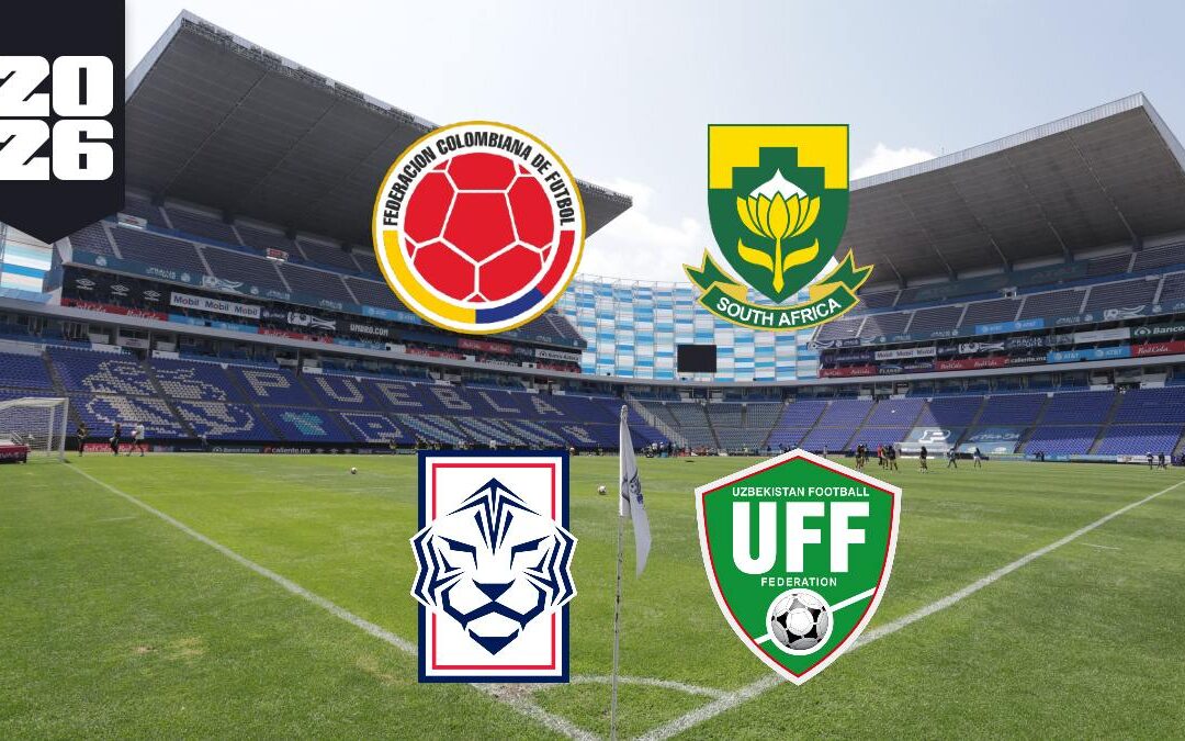 Puebla se Preparara para Recibir a Colombia, Corea del Sur, Sudáfrica y Uzbekistán en el Mundial 2026