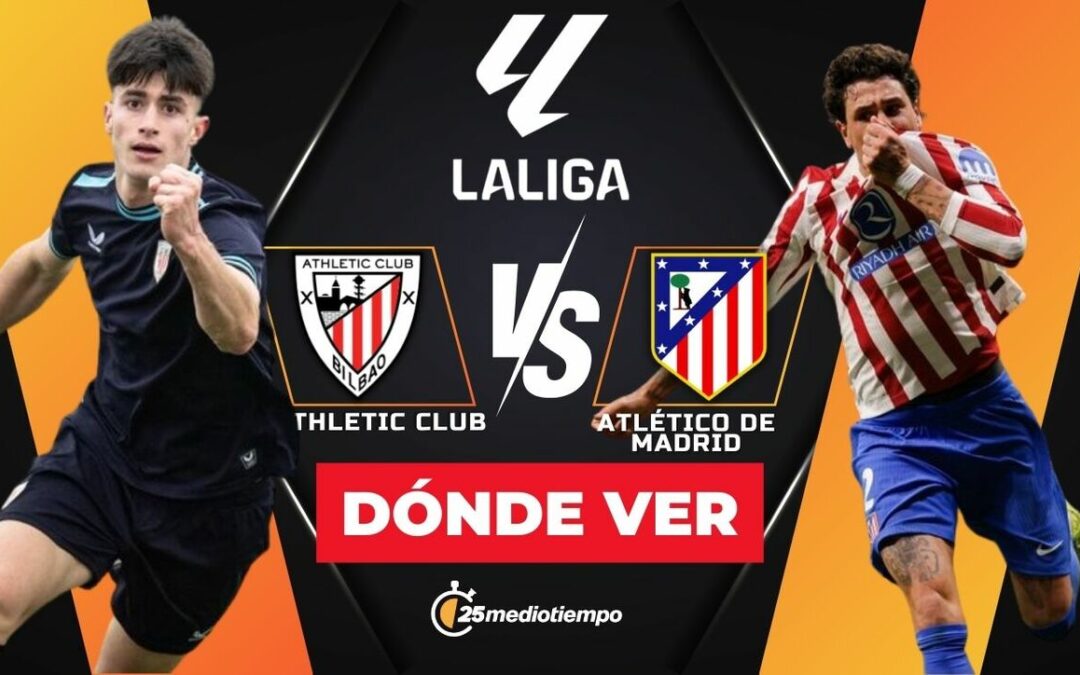 Athletic Club vs. Atlético de Madrid: Cómo y dónde ver EN VIVO la Jornada 15 de LaLiga 2025