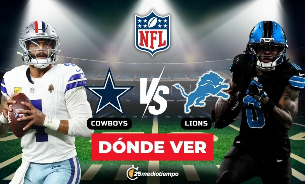 Cowboys vs Lions: Guía Completa para Ver EN VIVO el Thursday Night Football de la Semana 14 NFL 2025