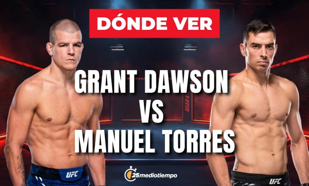 Grant Dawson vs. Manuel Torres: Cómo ver EN VIVO la emocionante pelea de UFC 323 hoy