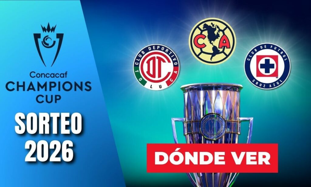Sorteo CONCACAF Champions Cup 2026: Hora y Dónde Ver la Ceremonia EN VIVO