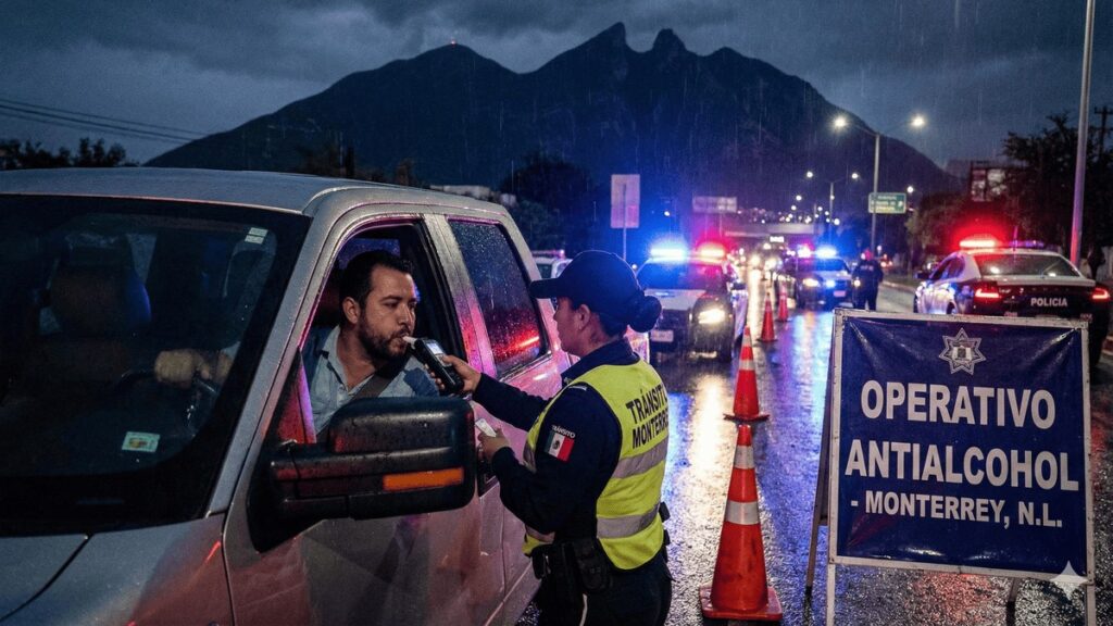 Multas por Conducir Ebrio en Monterrey: Lo que Debes Saber para Diciembre de 2025