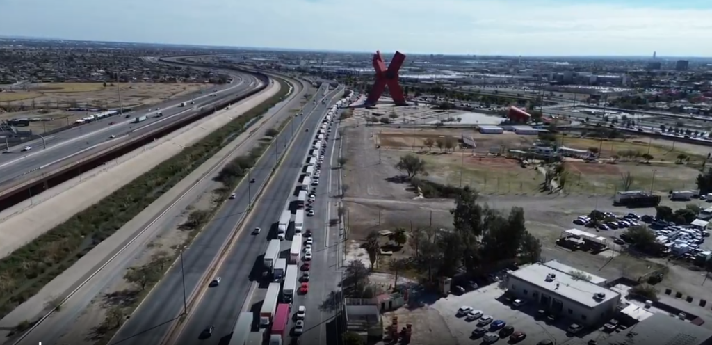 Los bloqueos comerciales en Chihuahua impactan el comercio con EE.UU. por la Ley de Aguas