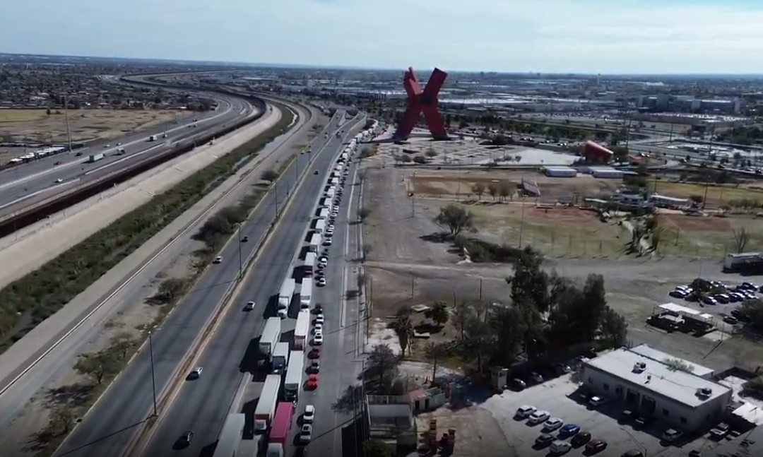 Los bloqueos comerciales en Chihuahua impactan el comercio con EE.UU. por la Ley de Aguas