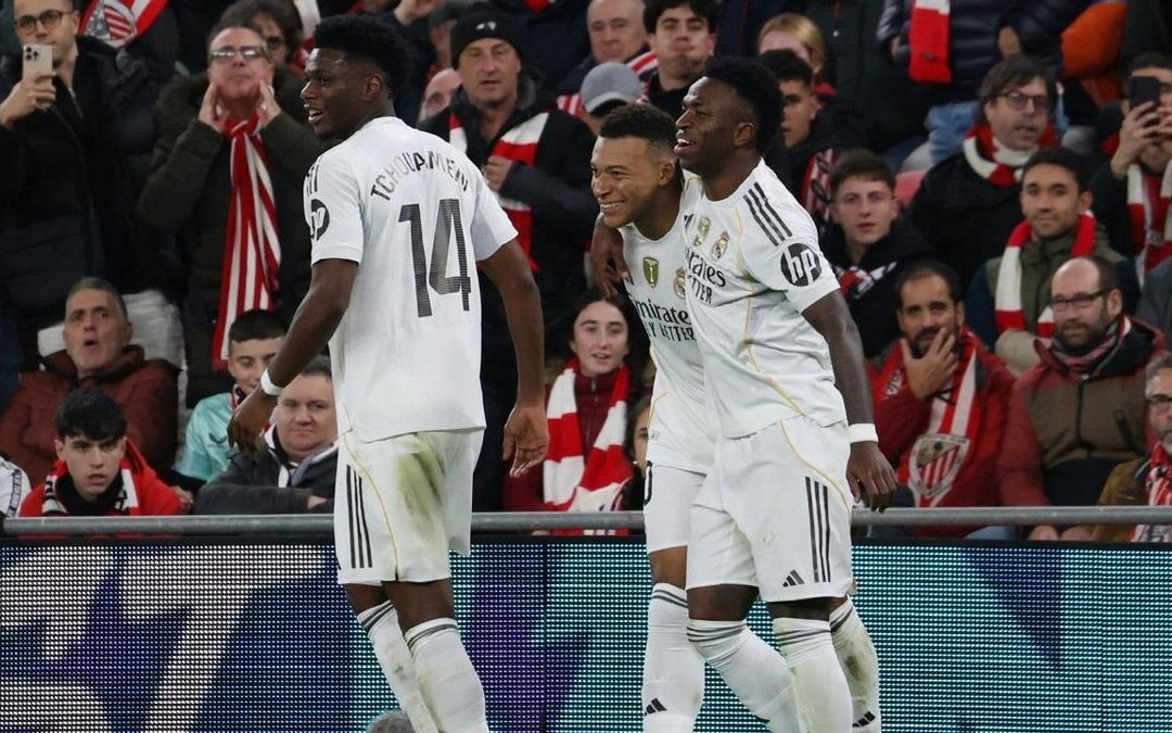 Real Madrid Domina al Athletic Club Con Mbappé y Lucha por el Liderato de LaLiga