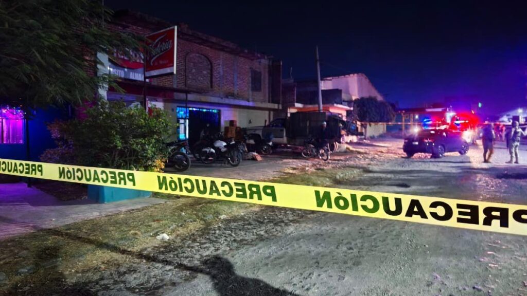 Cinco muertos en trágico ataque durante fiesta familiar en Valle de Santiago