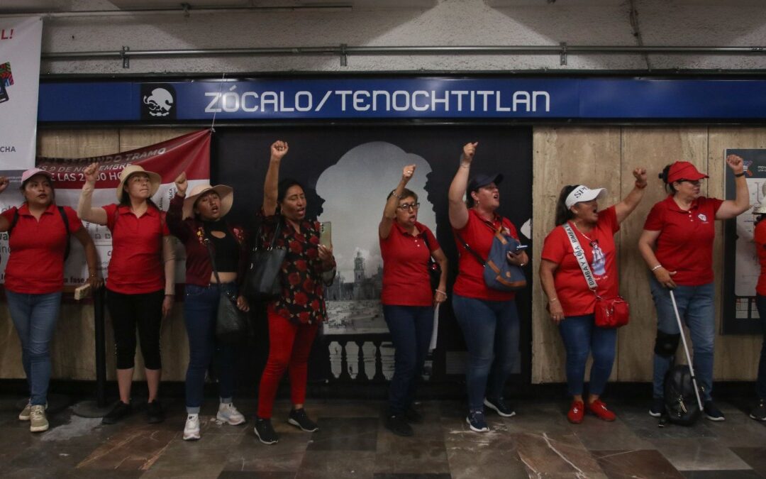 Cierre de Estaciones del Metro y Metrobús en CdMx por Marcha de la 4T