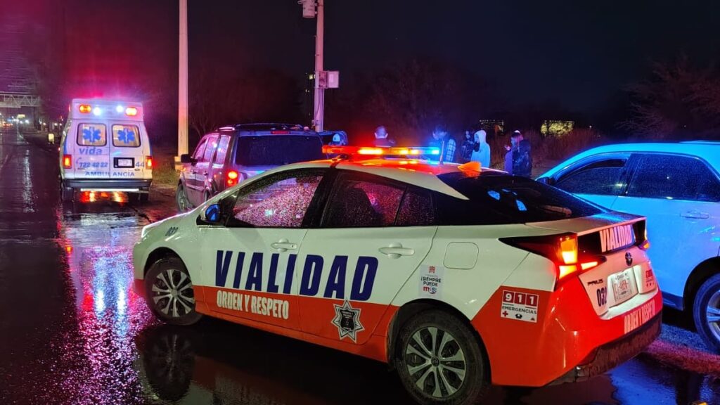 Accidente en el bulevar La Nogalera de Torreón deja a un adulto mayor herido en su cumpleaños