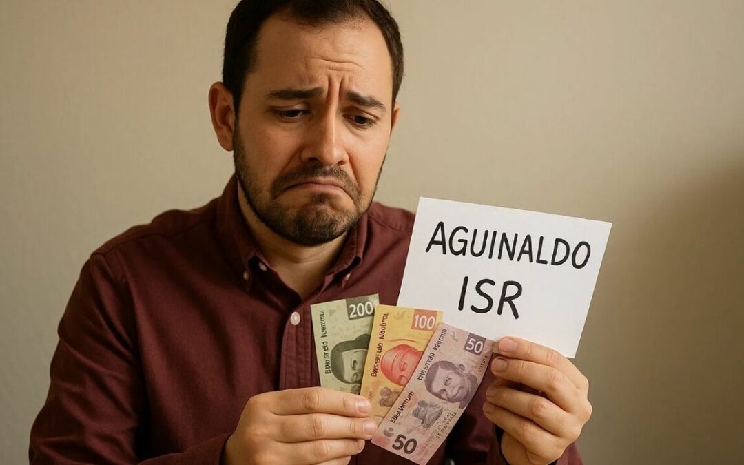¿El SAT descontará ISR del aguinaldo en trabajadores con sueldos de 18 a 21 mil pesos?