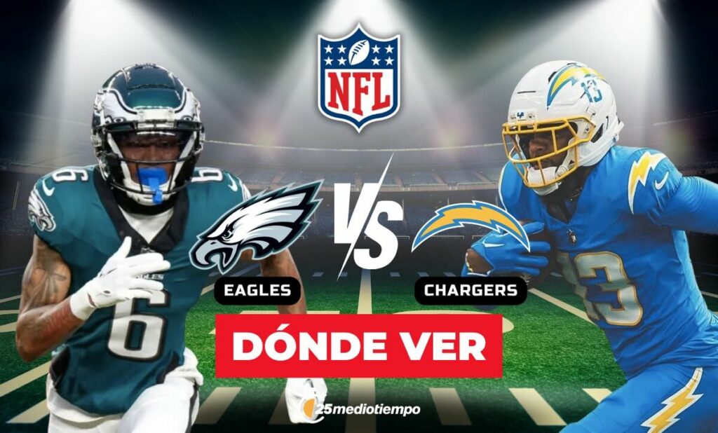 Eagles vs. Chargers EN VIVO: Horario y Dónde Ver el Partido de Monday Night Football en Semana 14 de la NFL