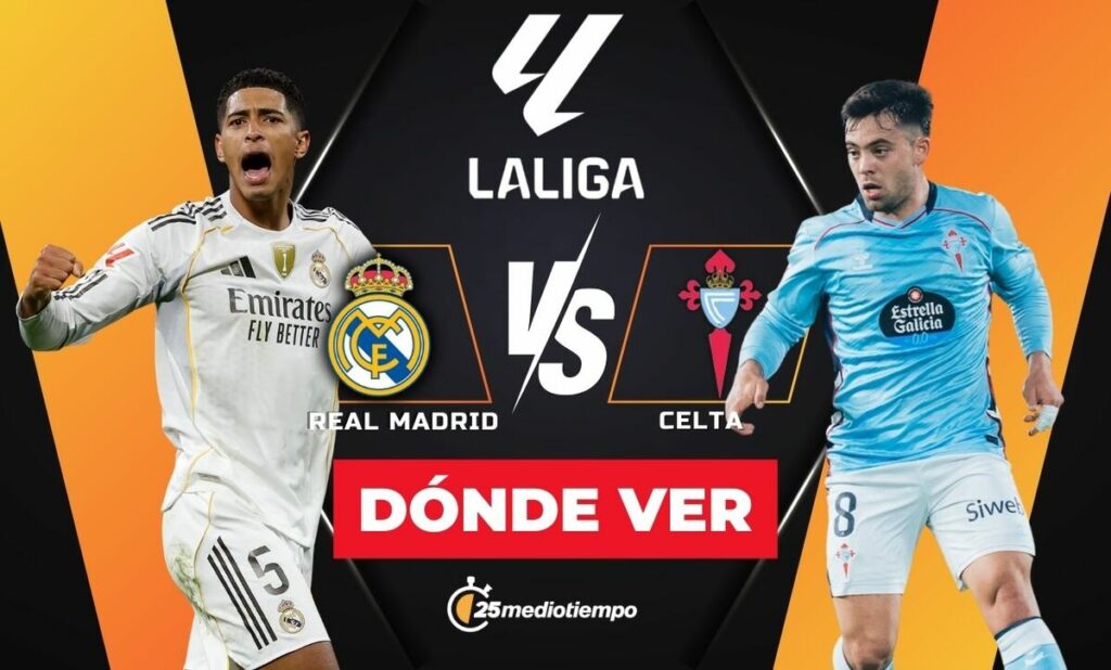 Real Madrid vs. Celta de Vigo: Hora y Dónde Ver el Partido en Vivo de LaLiga 2025