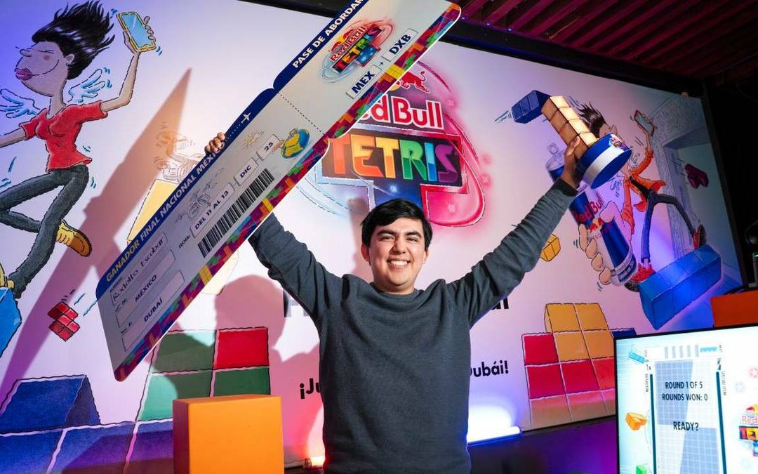 México se Prepara para el Primer Red Bull Tetris con Drones en Dubái