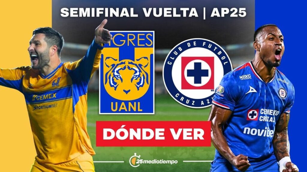 Tigres y Cruz Azul: Todo lo que necesitas saber sobre la Semifinal de Liga MX 2025