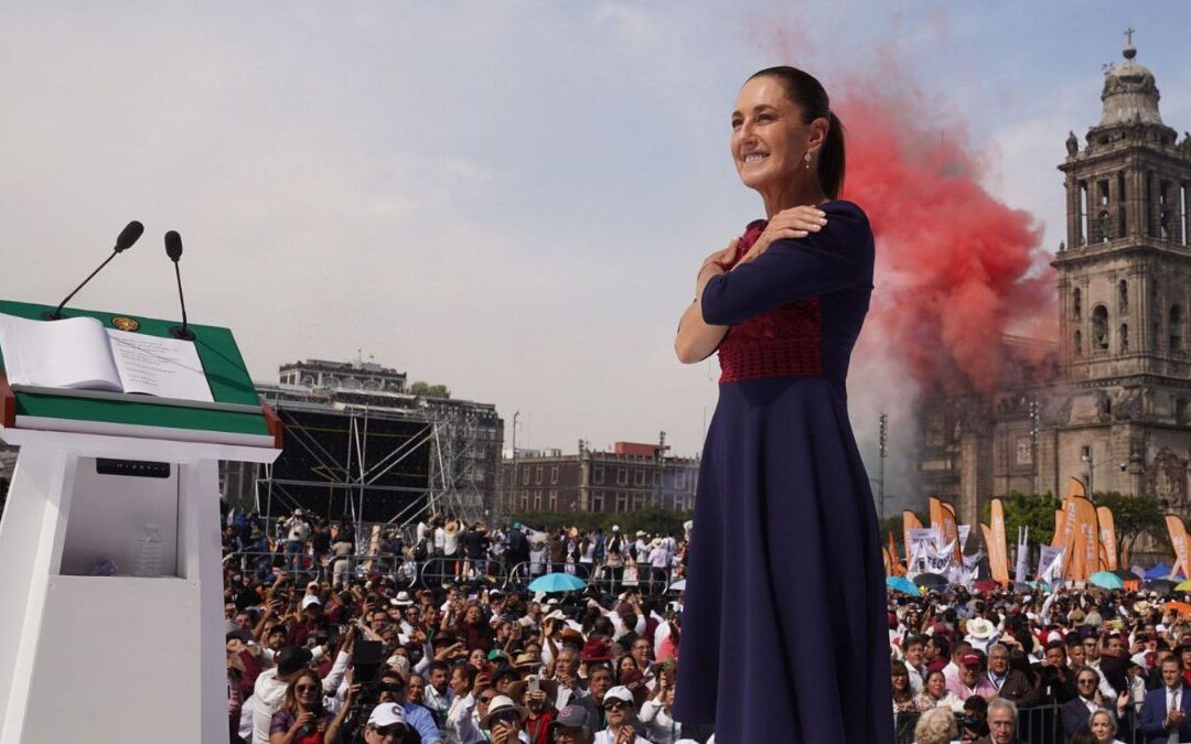 Sheinbaum Celebra 7 Años de la 4T con la Participación Activa de los Jóvenes