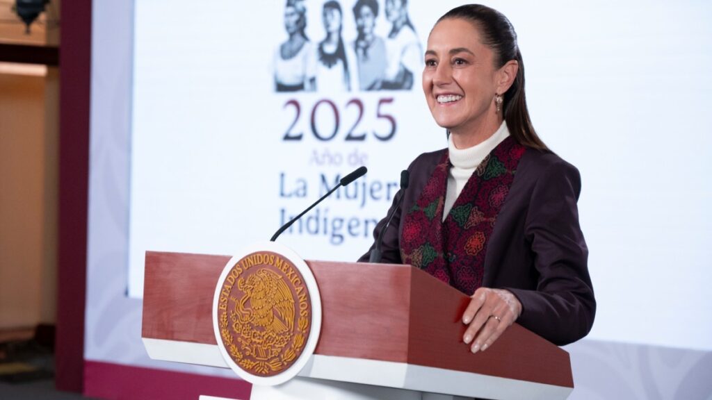 Claudia Sheinbaum Entre las Mejor Vestidas del 2025, Según New York Times