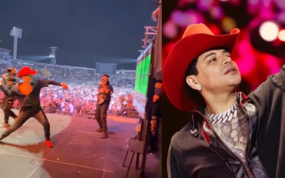 Eduin Caz Impacta en su Concierto en Bogotá Tras Abrazar un Botellazo